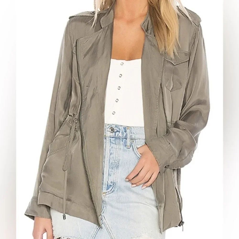 RAILS - Miles Olive Green Utility Jacket Women's Tan Jacket small